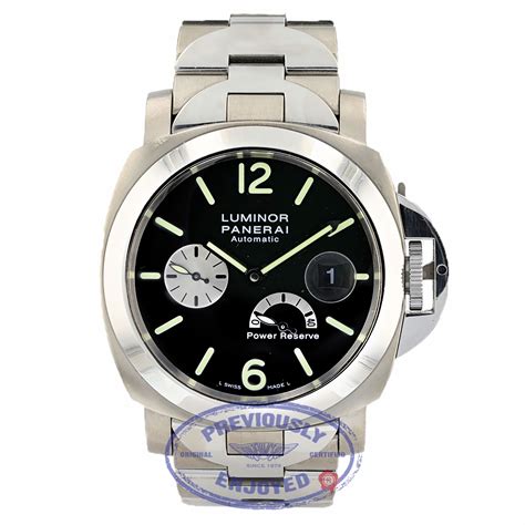 panerai power reserve automatic watch|Certified Pre.